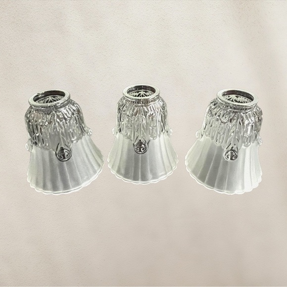 Vintage (3) Light Replacement Shades Lot/3 - Picture 3 of 15